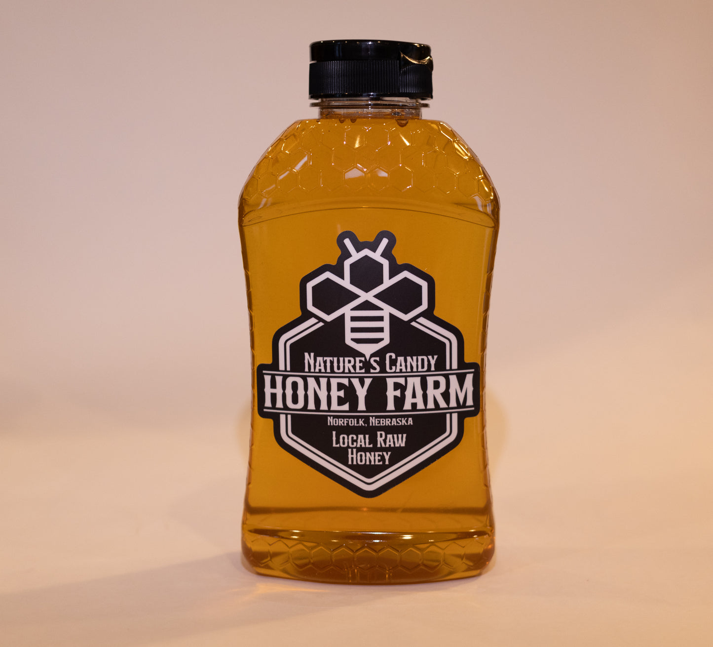Raw Honey-Half pint (12~oz) flip top bottle