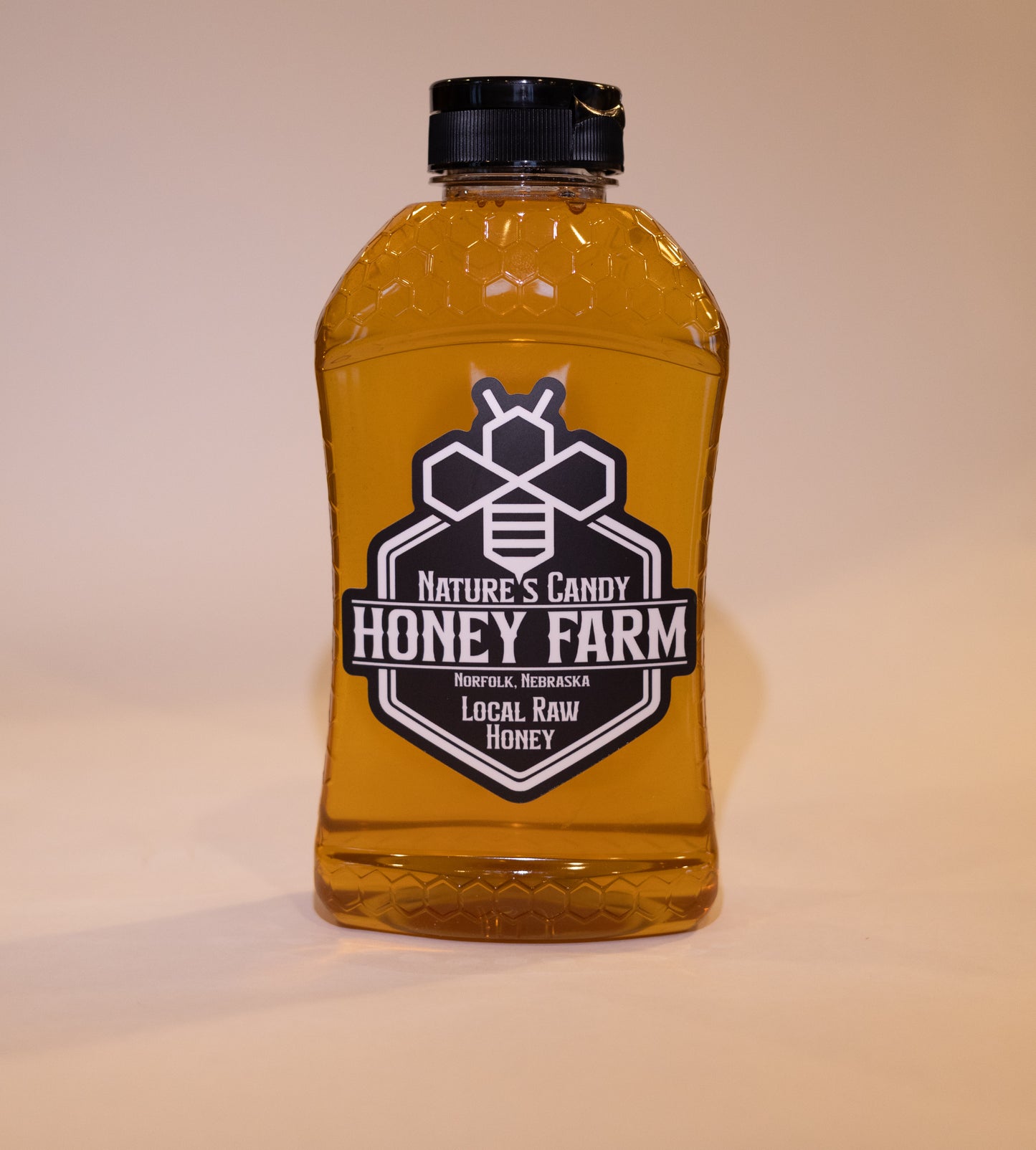 Raw Honey-Quart (48~oz) flip top bottle